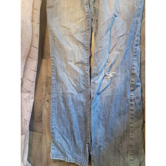 Mossimo Supply Co bootcut women's light wash 13r jeans pants - Picture 2 of 7